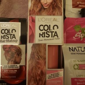 Semi permanent hair color